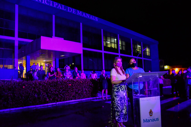 Fundo Manaus Solidária acende luzes para sensibilizar população sobre o “Março Lilás”