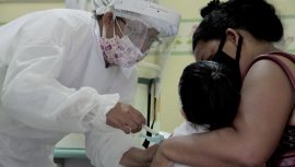 Manaus - 11.05.2020
Terceira fase da campanha de vacinação contra influenza
Foto.Altemar Alcantara.Semcom