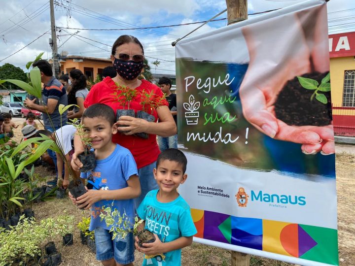 Ação itinerante ‘Manaus Verde nos Bairros’ chega à zona Sul