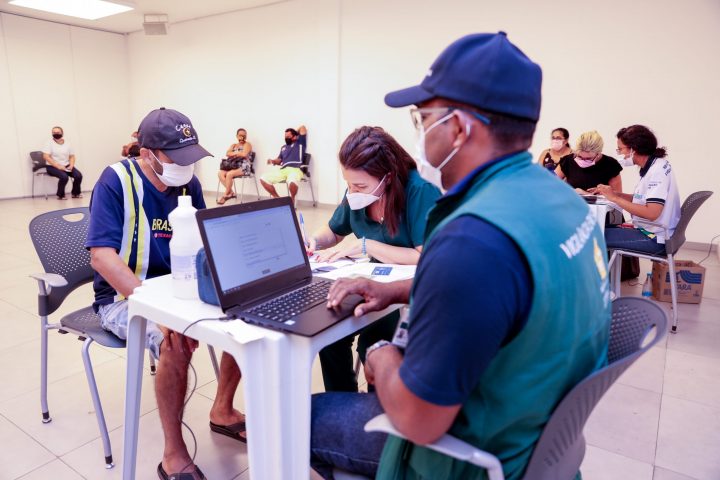 Centro de Convenções Vasco Vasquez passa a operar como ponto de vacinação da prefeitura