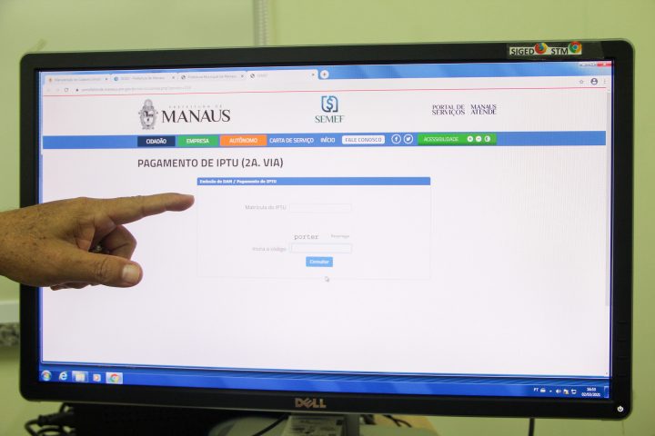 Prefeitura de Manaus alerta contribuintes para vencimento da última parcela do IPTU 2021
