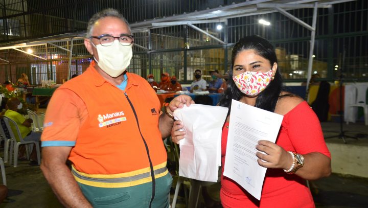 Prefeitura entrega carta-convite às famílias do bairro União para o projeto 'Lixo Zero'