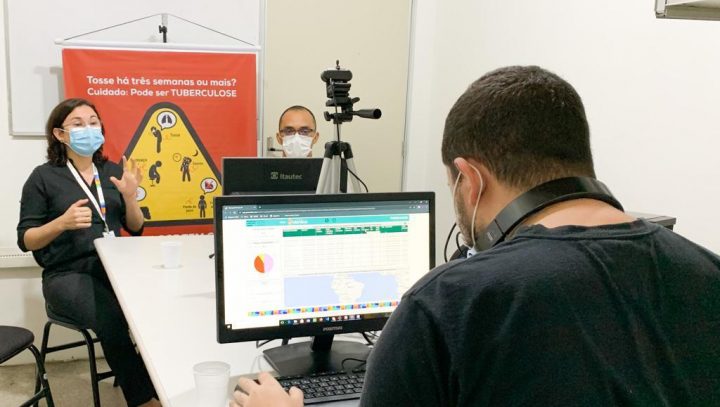 Monitoramento de casos de tuberculose é destaque em webconferência com profissionais de saúde