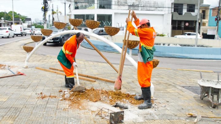 Prefeitura inicia revitalização em praça na zona Centro-Sul