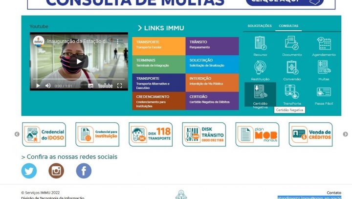 Prefeitura emite certidão negativa de multas de trânsito