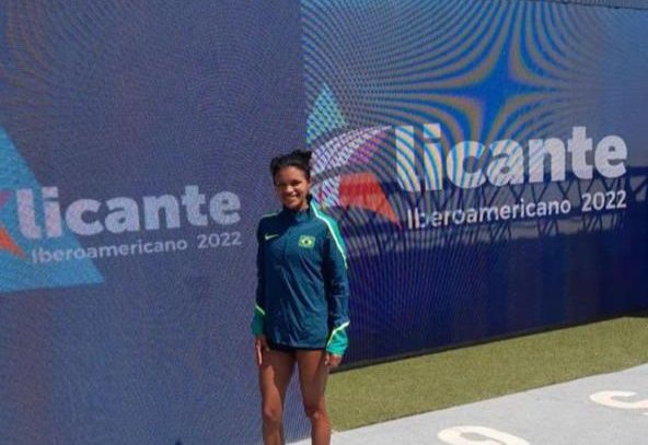 Apoiada pela Prefeitura de Manaus, atleta Franciane Moura tem sua melhor marca oficial no Campeonato Ibero-Americano de Atletismo, na Espanha