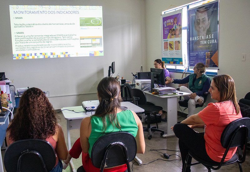 Prefeitura de Manaus compartilha estratégias de sucesso para o controle da hanseníase com o Tocantins