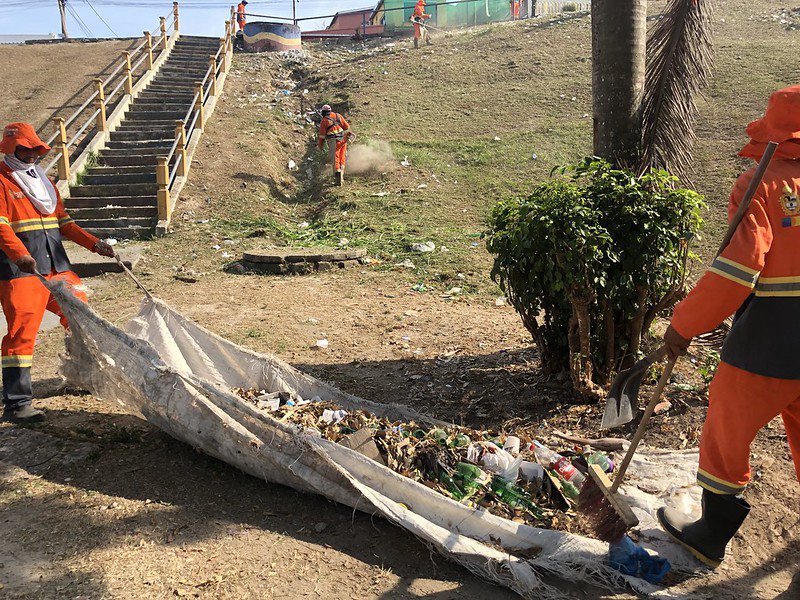 Ruas do bairro Lírio do Vale são contempladas pela Prefeitura de Manaus