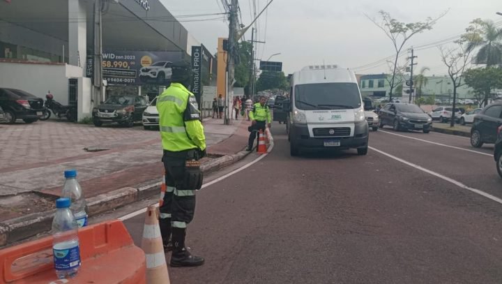 Prefeitura de Manaus monitorou as vias e orientou motoristas no Desfile Militar