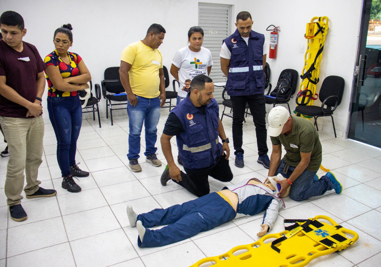 Prefeitura de Manaus oferta capacitação do Samu a profissionais de saúde de Iranduba