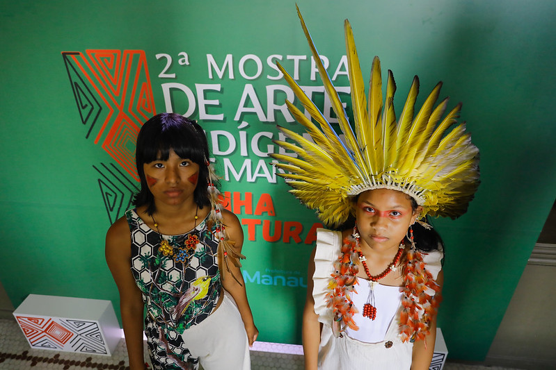 Clã Marikawa e Chermie mostram força da cultura e presença do povo Kokama na 2ª Mostra de Arte Indígena da Prefeitura de Manaus