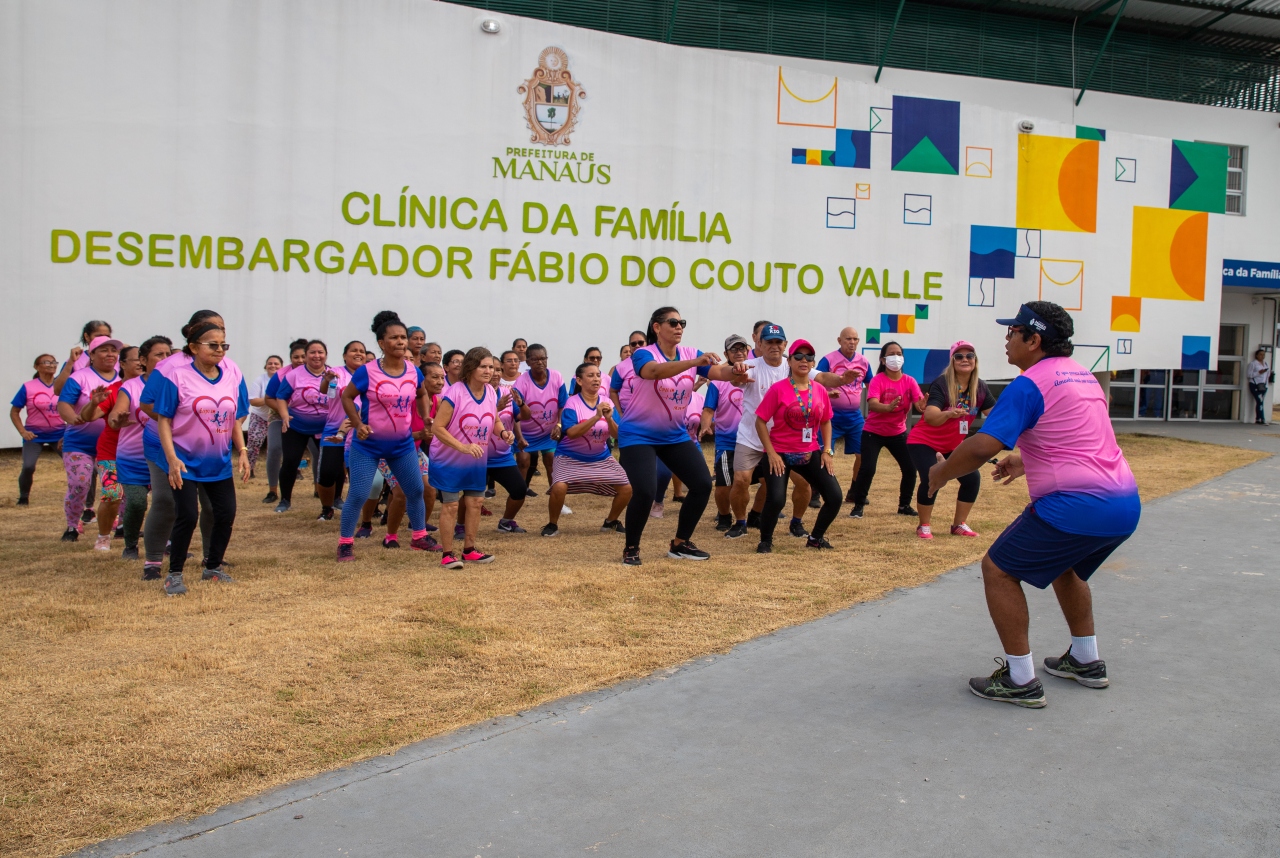 Prefeitura de Manaus promove circuito de sa&uacute;de no Dia Nacional de Preven&ccedil;&atilde;o  da Obesidade - SEMSA