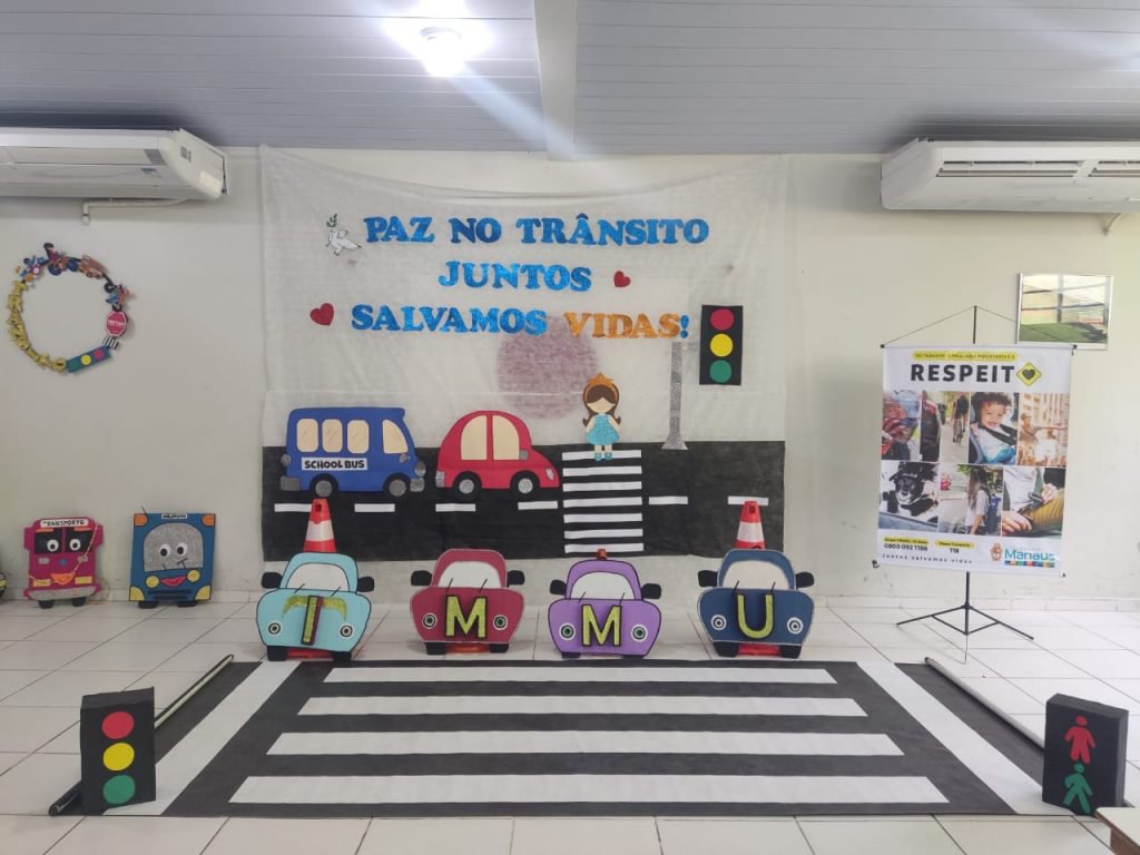 Escola da zona Sul recebe projeto de Educação de Trânsito da Prefeitura de Manaus