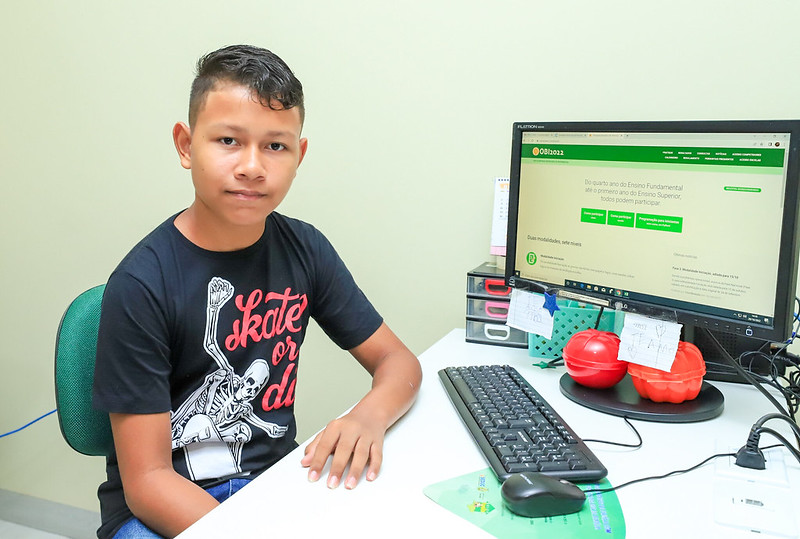 Estudante da rede municipal de ensino representa Prefeitura de Manaus em competição nacional