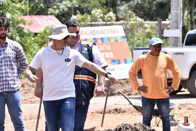 Prefeito David Almeida destaca avanço do programa ‘Asfalta Manaus’ no Parque Riachuelo