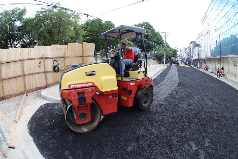 Prefeitura de Manaus conclui obras no trecho interditado na avenida 7 de setembro e via é liberada