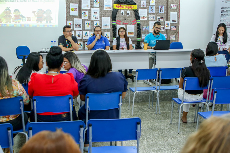 Prefeitura de Manaus encerra atividades de projeto abordando a questão dos imigrantes em vulnerabilidade social