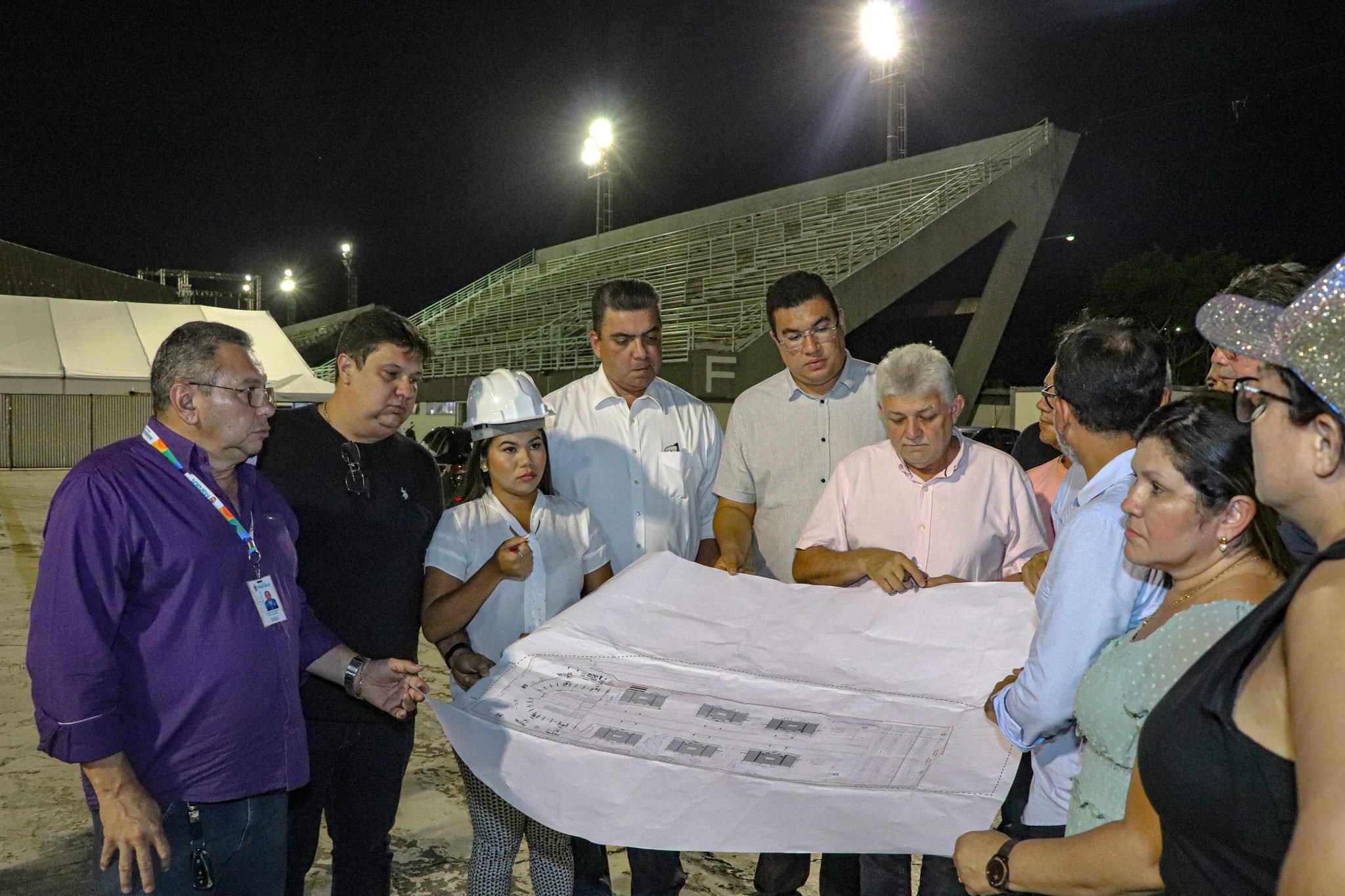 Prefeitura realiza visita técnica no sambódromo, onde acontecerá o Boi Manaus 2022