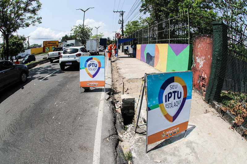 Prefeitura trabalha em obras de infraestrutura na Lagoa do Japiim