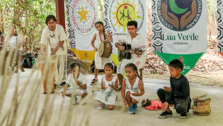 Alunos indígenas da Prefeitura de Manaus participam do 2° Campeonato de Língua Kokama