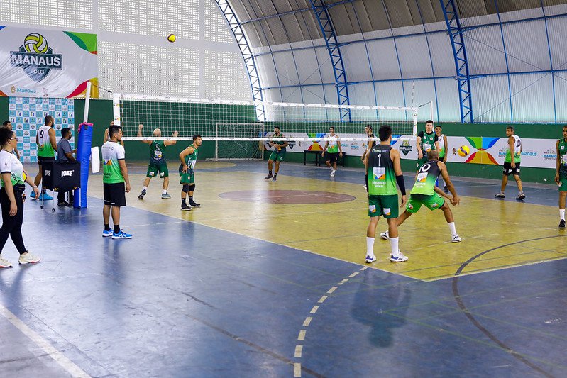 Com apoio da Prefeitura de Manaus, Superliga Nacional de Vôlei Masculino C inicia nesta sexta, com quatro jogos