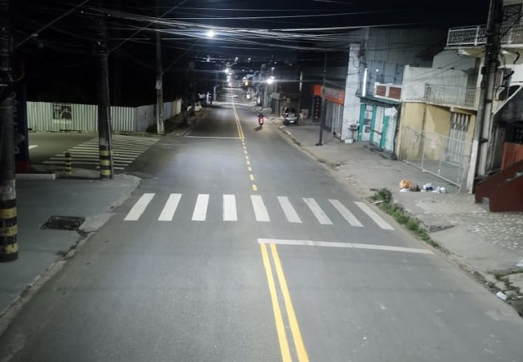 Prefeitura de Manaus avança com sinalização nas zonas Sul e Centro-Oeste da capital