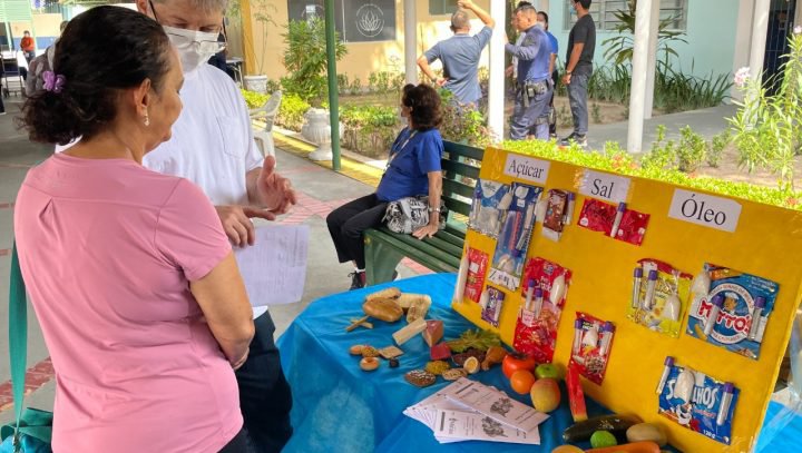 Prefeitura de Manaus reforça combate à diabetes durante circuito da saúde promovido no Parque do Idoso