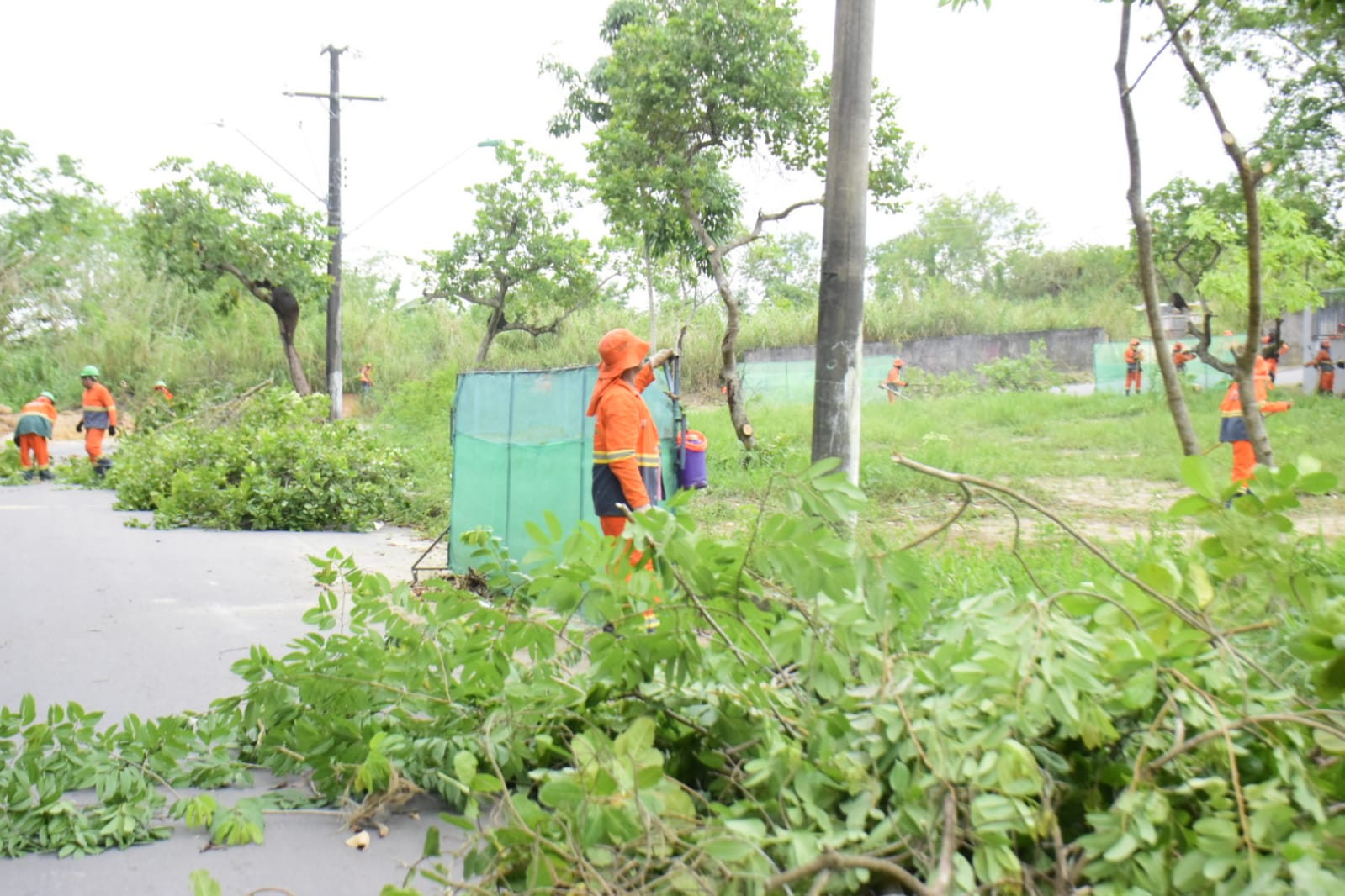 Prefeitura reforça limpeza na zona Leste de Manaus