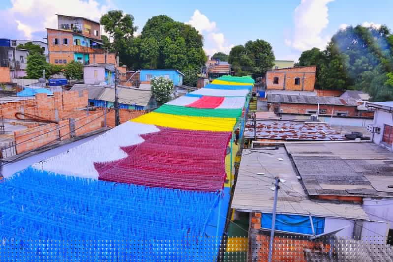 Ruas da Copa de Manaus ganham repercussão internacional nas redes sociais da Fifa