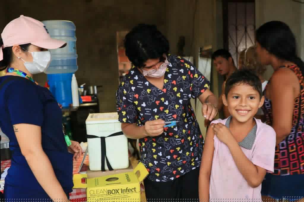 Vacina contra a Covid-19 estará disponível em dez unidades de Manaus neste sábado