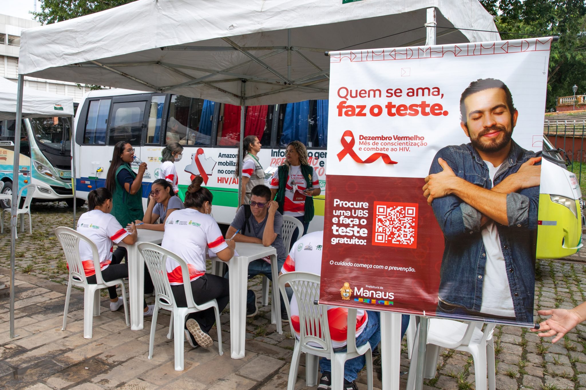 Prefeitura de Manaus inicia ‘Dezembro Vermelho’ de luta contra o HIVAids