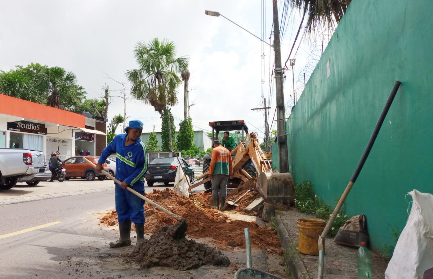 Prefeitura de Manaus intensifica obra de drenagem no bairro Nova Esperança