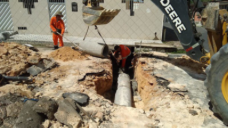 Prefeitura de Manaus recupera rede de drenagem no Cidade Nova