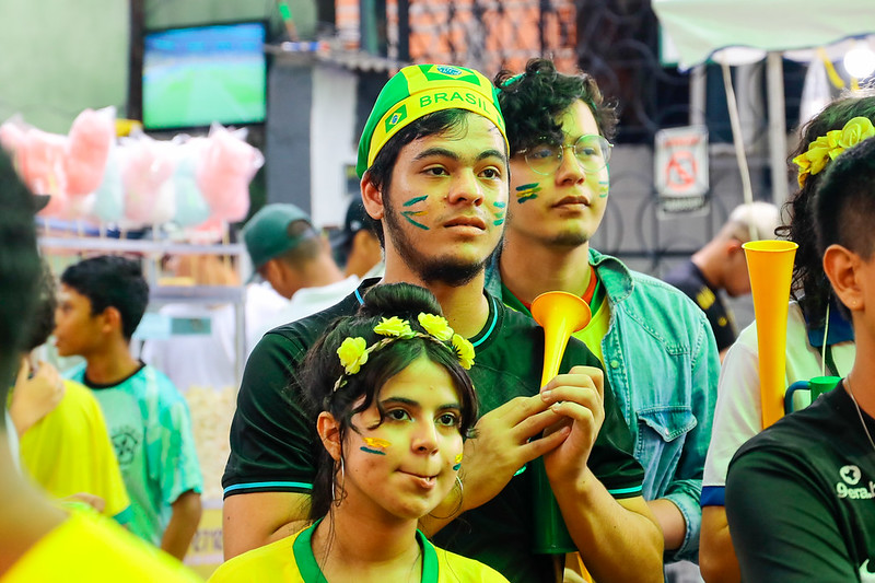 ‘Ruas da Copa’ transmitem partida da Seleção Brasileira de Futebol, às 15h