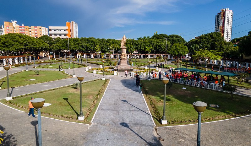 Prefeitura de Manaus recupera praça da Saudade e fortalece patrimônio histórico amazonense