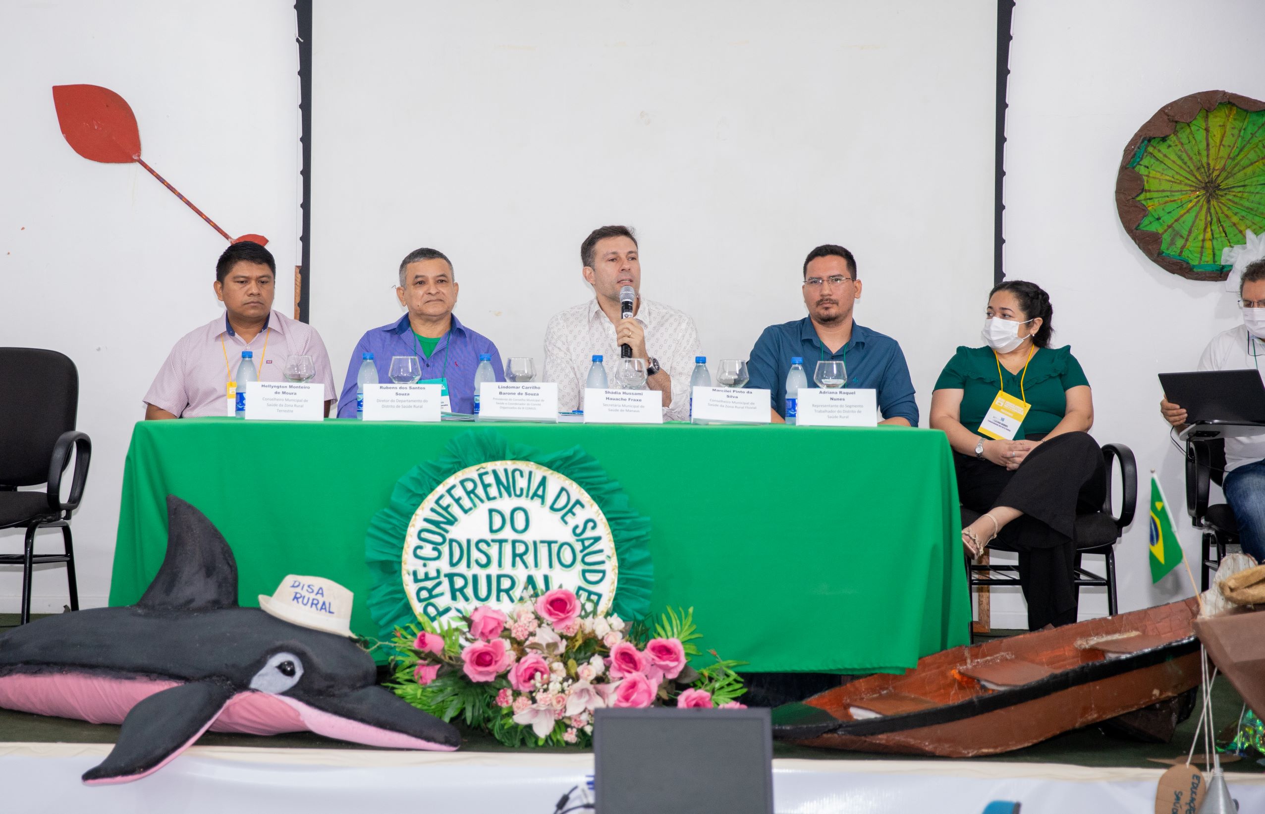 SUS managers, workers and users take part in an introductory conference on rural health