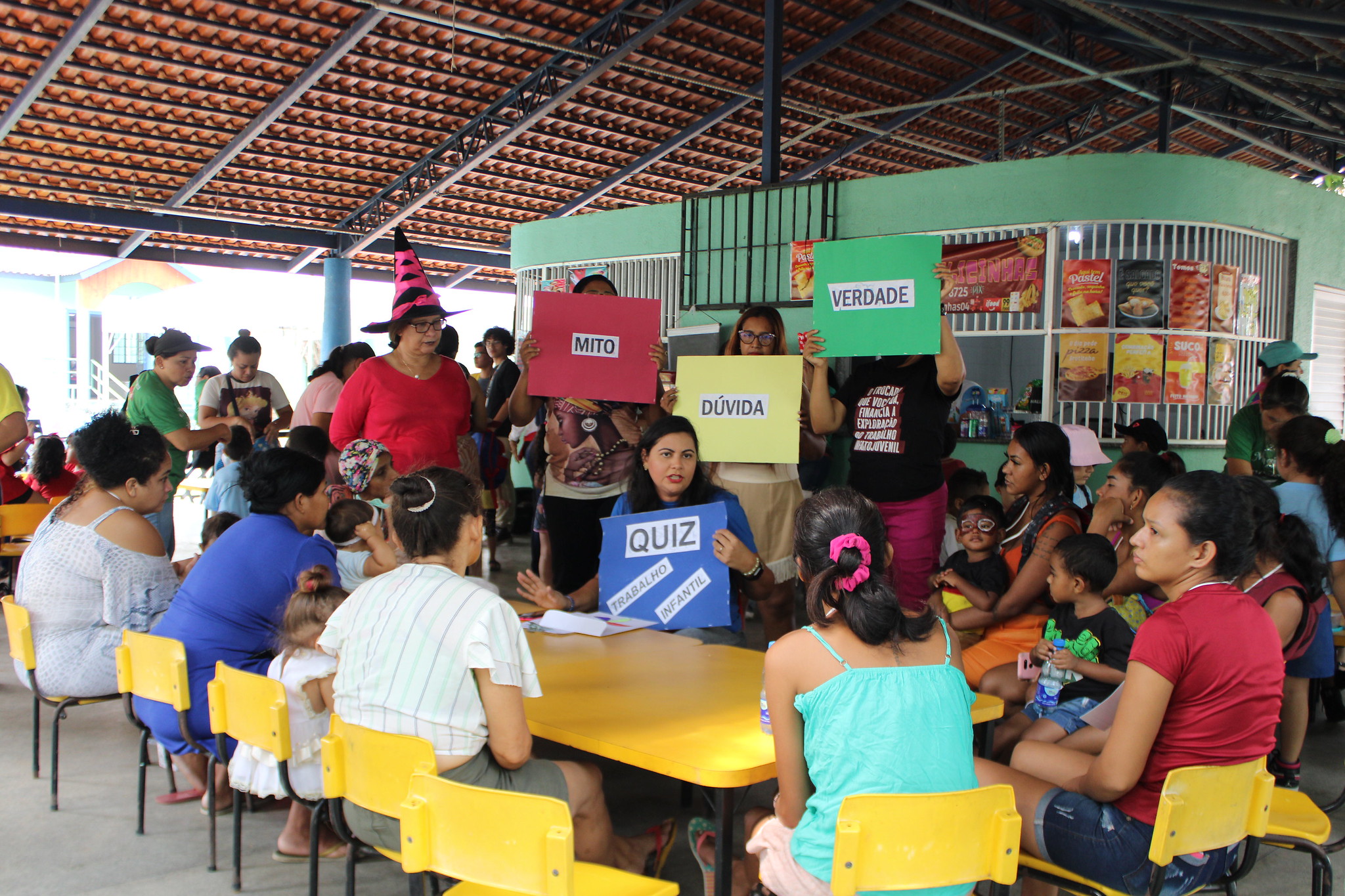 Manhã de convivência a famílias em situação de trabalho infantojuvenil