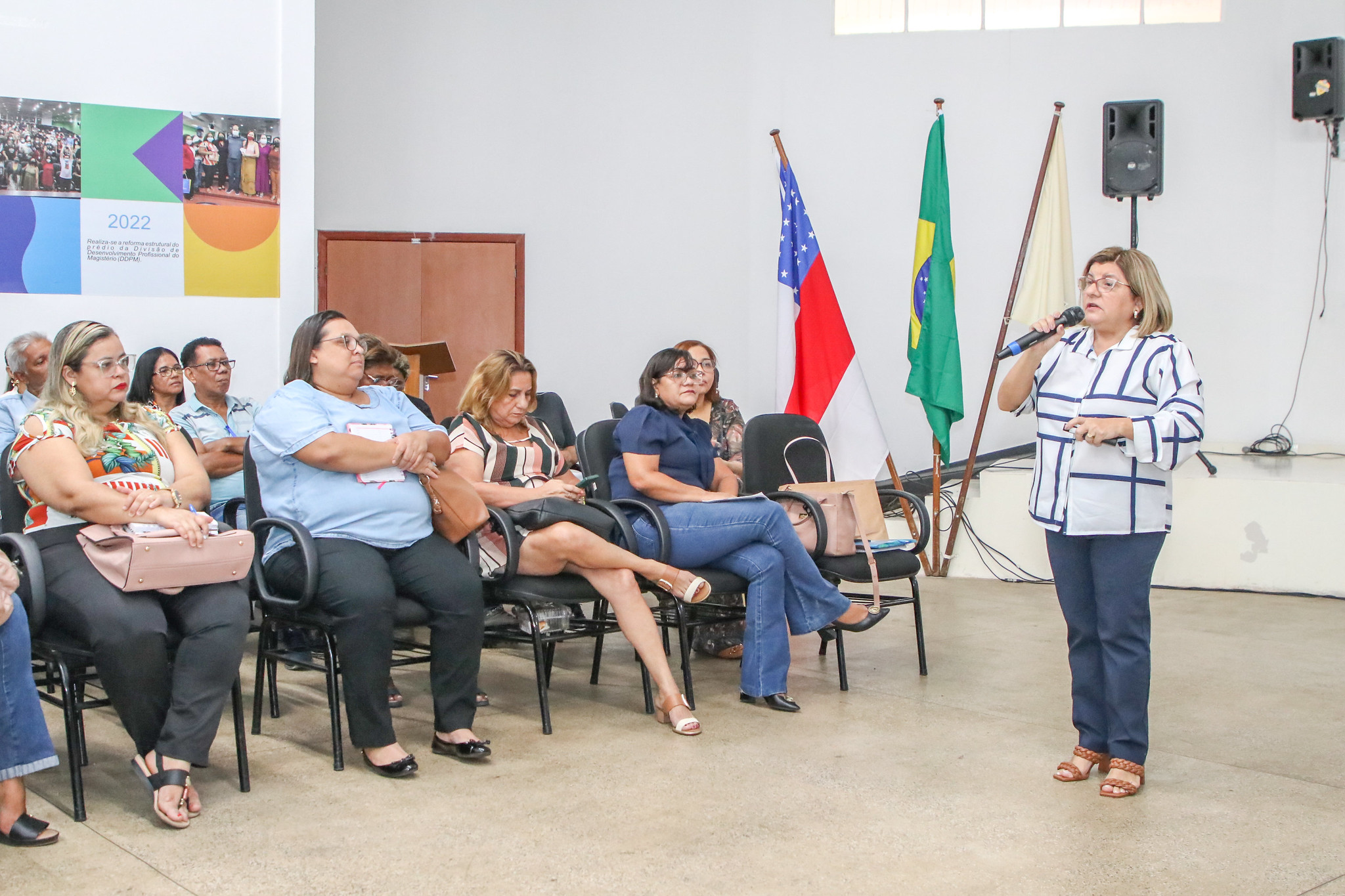 Palestra contra a violência dentro das escolas