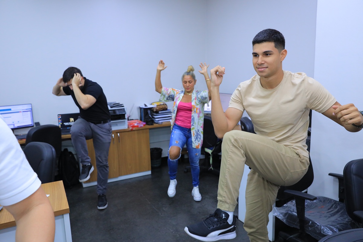 ginástica laboral