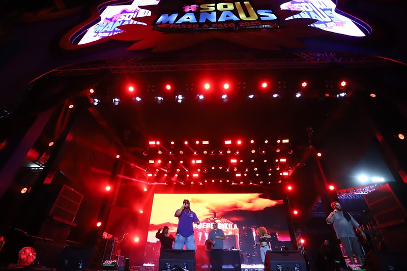 rap manauara palco Alfândega