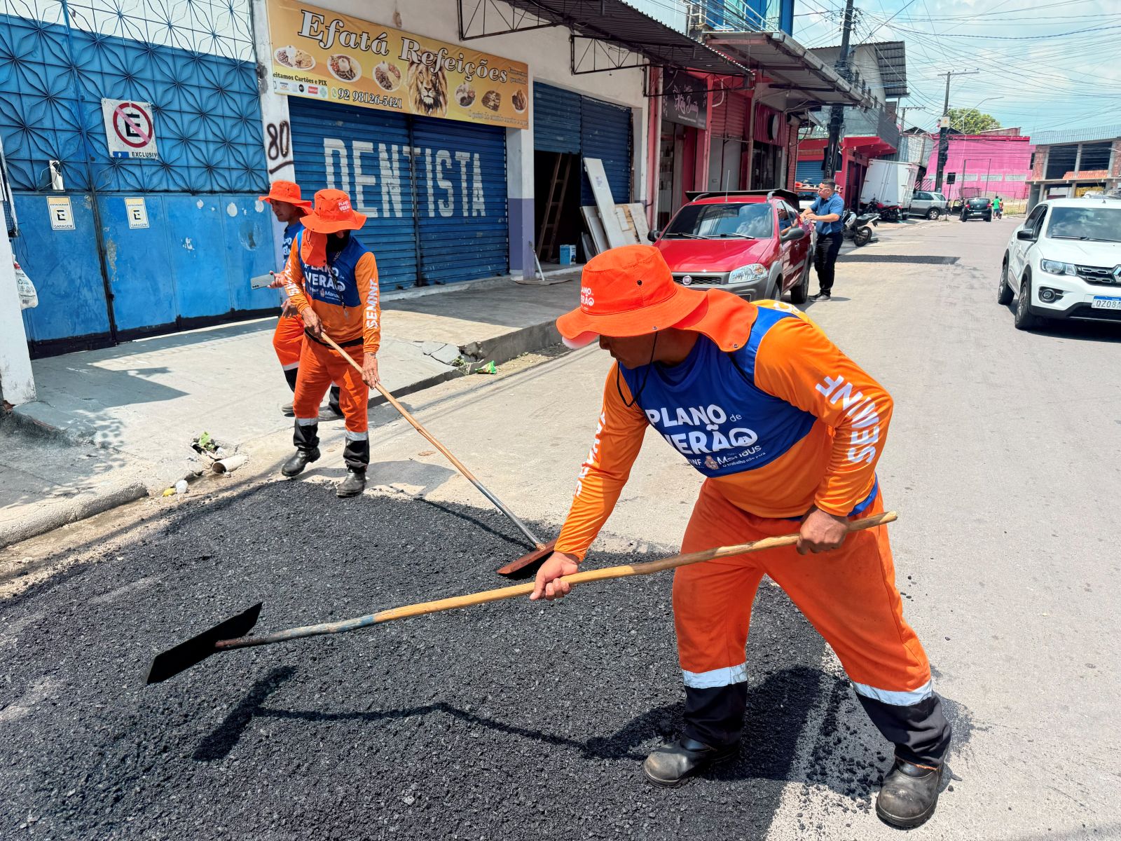 Prefeitura de Manaus realiza revitalização de ruas do bairro São José Operário