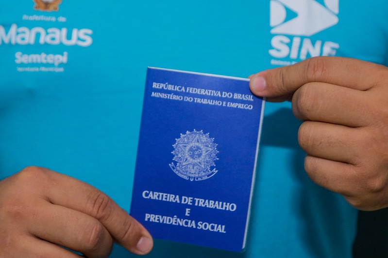 Sine Manaus oferta 298 vagas de emprego nesta quarta–feira, 22/10