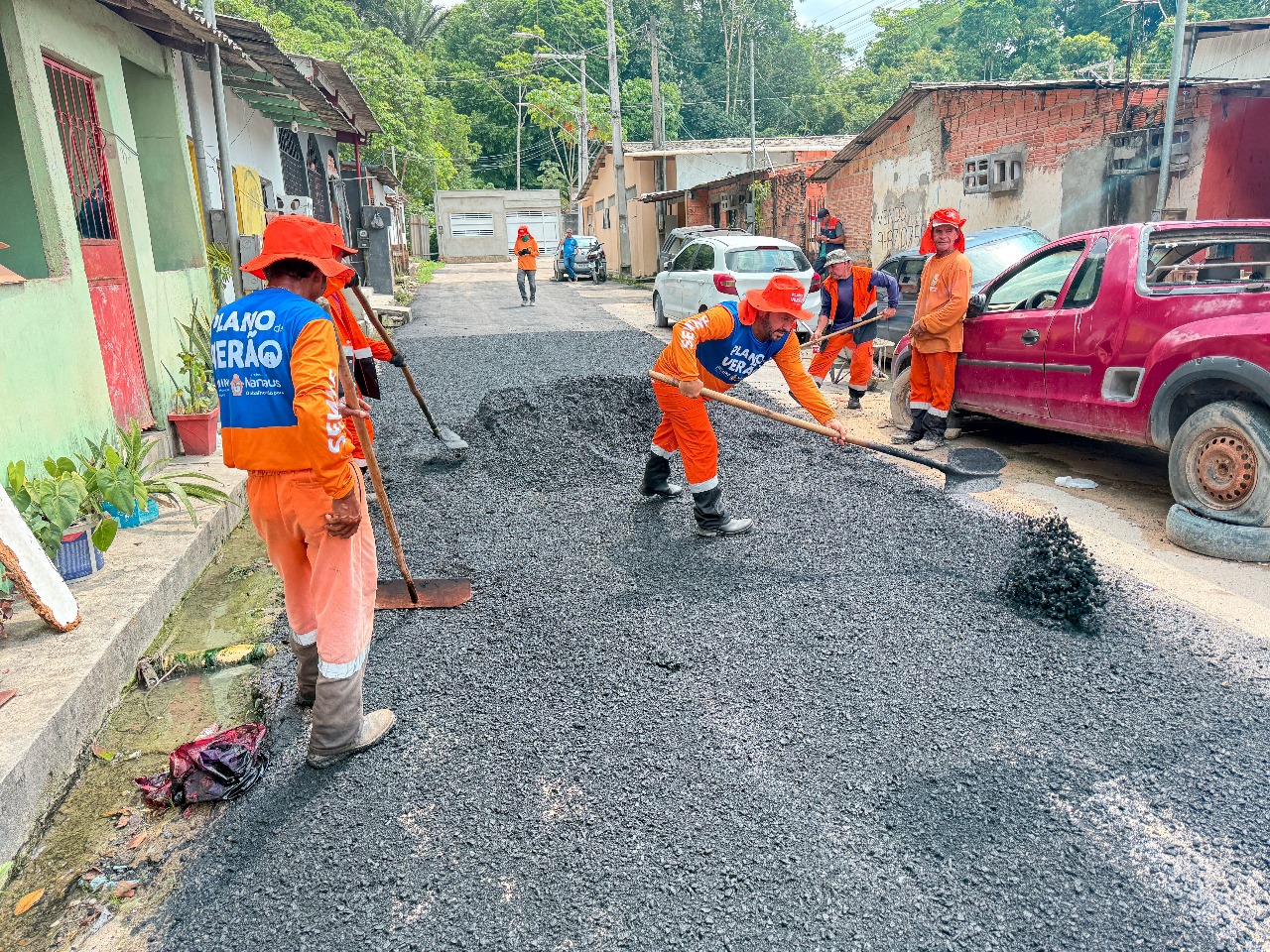 ‘Plano de Verão’ da Prefeitura de Manaus contempla novas ruas no Riacho Doce