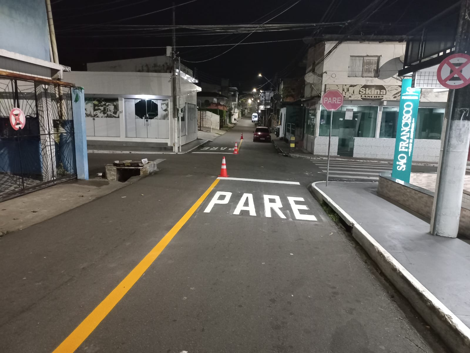 sinalização viária