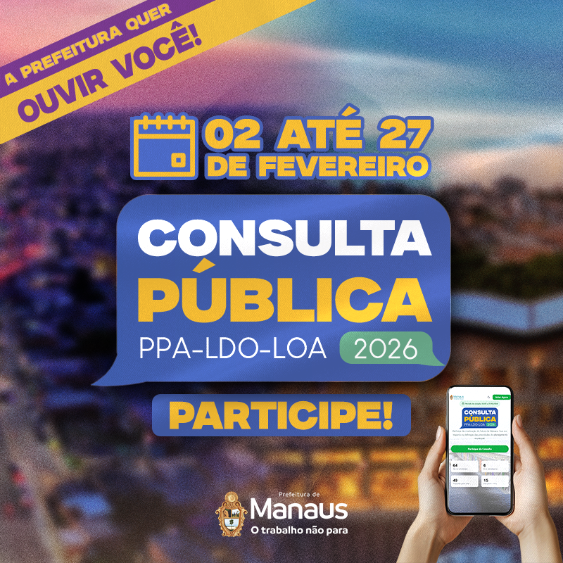 Cidadão Solidário (Pop-up) - Prefeitura de Manaus