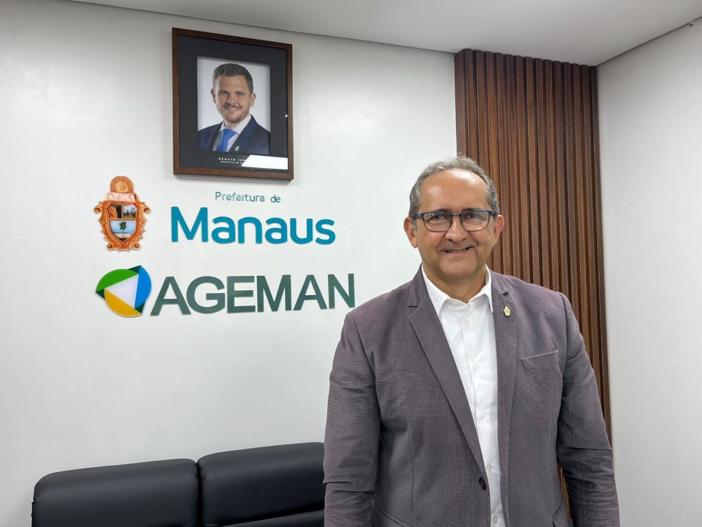 Ebenezer Albuquerque Bezerra, novo diretor-presidente da Agência Reguladora dos Serviços Públicos Delegados do Município de Manaus (Ageman)